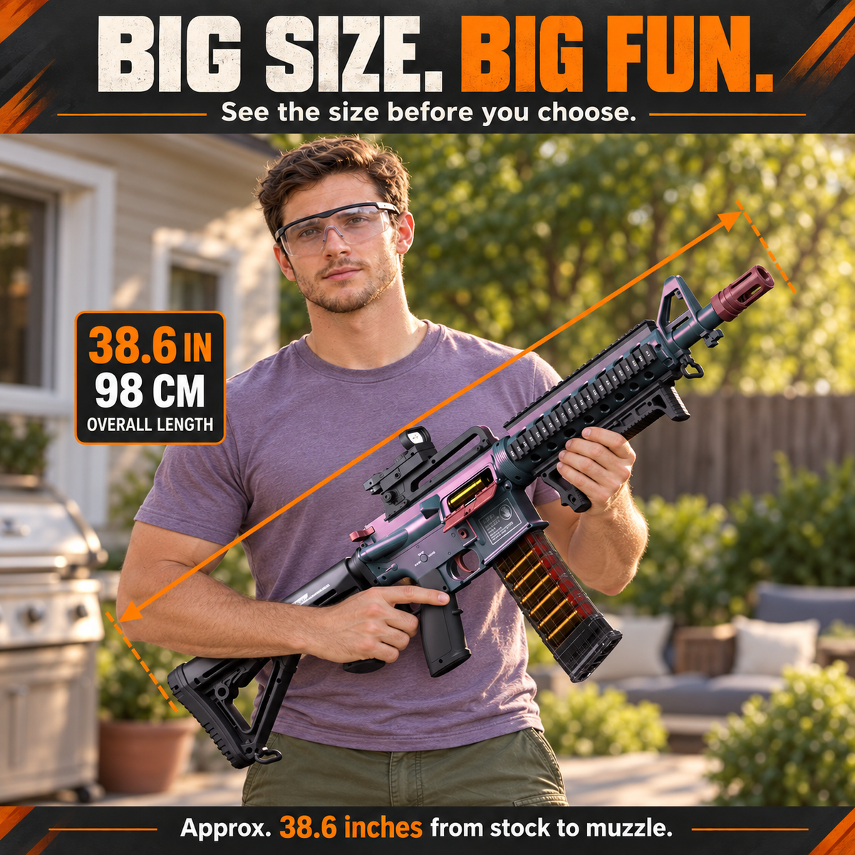 Boltfront | Shell-Ejecting Foam Dart Blaster Kit